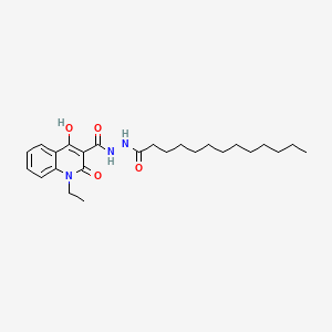 Chemical structure of I2906
