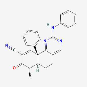 Chemical structure of IDH1 Inhibitor 2