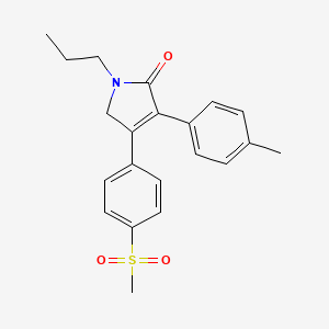 Chemical structure of Imrecoxib