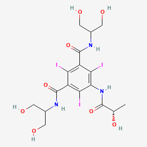 Chemical structure of Iopamidol