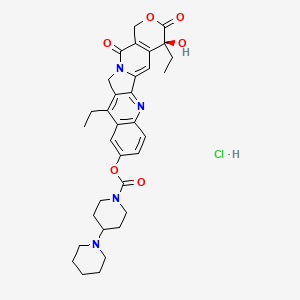 Chemical structure of Irinotecan hydrochloride
