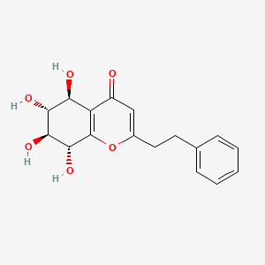 Chemical structure of Isoagarotetrol
