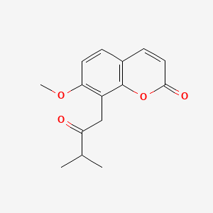 Chemical structure of Isomerazin