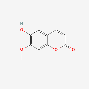 Chemical structure of Isoscopoletin