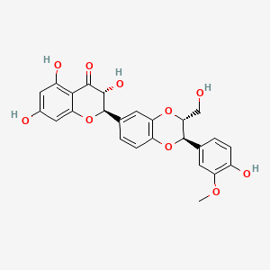 Chemical structure of Isosilybin A