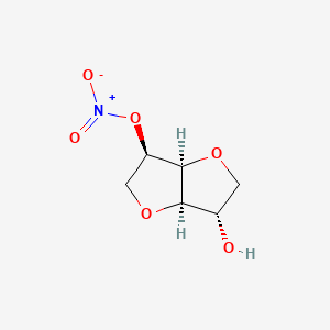 Chemical structure of Isosorbide mononitrate