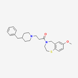Chemical structure of JTV-519 free base