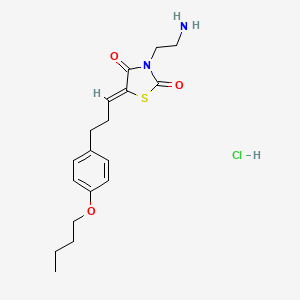 Chemical structure of K145 hydrochloride