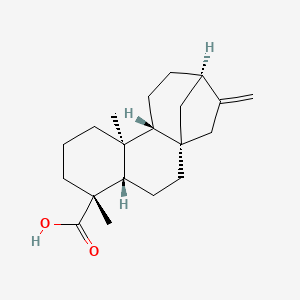 Chemical structure of Kaurenoic acid