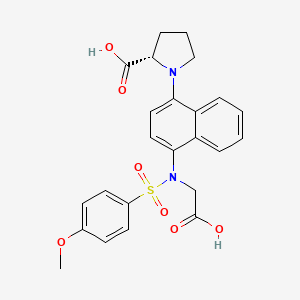 Chemical structure of Keap1-Nrf2-IN-1