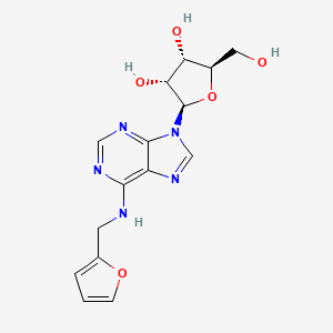 Chemical structure of Kinetin riboside