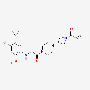Chemical structure of K-Ras G12C-IN-2