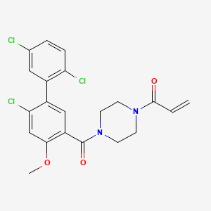 Chemical structure of K-Ras G12C-IN-3
