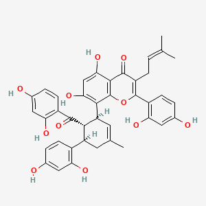 Chemical structure of Kuwanon G