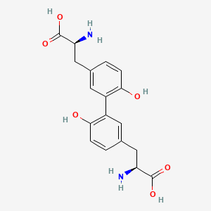Chemical structure of L,L-Dityrosine