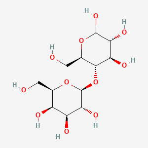 Chemical structure of Lactose