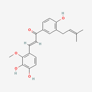 Chemical structure of Licochalcone D