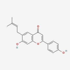 Chemical structure of Licoflavone A