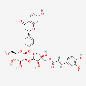 Chemical structure of Licorice glycoside C2
