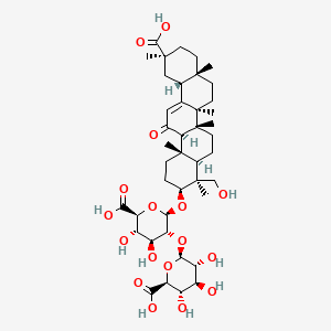 Chemical structure of Licoricesaponin G2