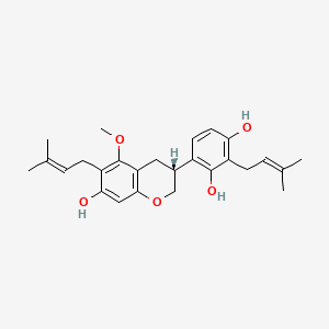 Chemical structure of Licoricidin
