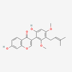 Chemical structure of Licoricone