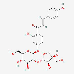 Chemical structure of Licraside