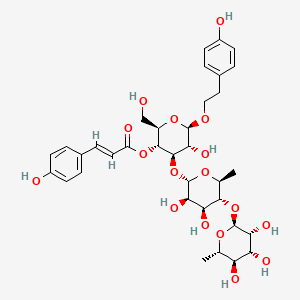 Chemical structure of Ligupurpuroside B