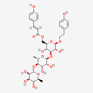 Chemical structure of Ligupurpuroside C