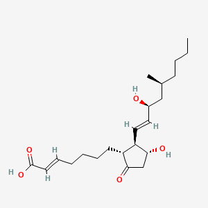 Chemical structure of Limaprost