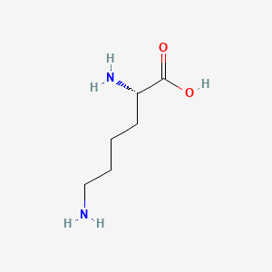 Chemical structure of L-Lysine