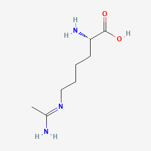 Chemical structure of L-NIL