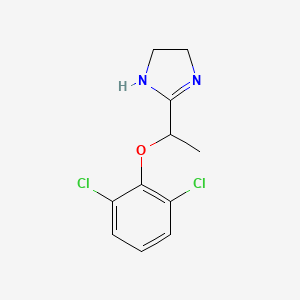 Chemical structure of Lofexidine