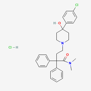 Chemical structure of Loperamide hydrochloride