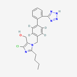 Chemical structure of Losartan D4