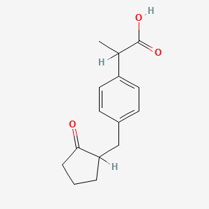 Chemical structure of Loxoprofen