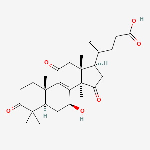 Chemical structure of Lucideric acid A