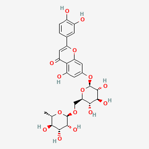 Chemical structure of Scolymoside