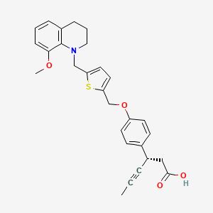 Chemical structure of LY2922470