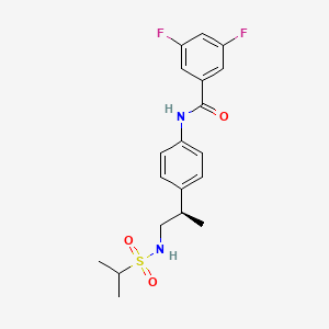 Chemical structure of LY450108
