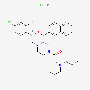Chemical structure of LYN-1604 hydrochloride