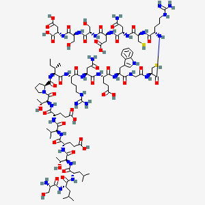 Chemical structure of M2e, human