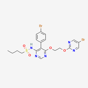 Chemical structure of Macitentan n-butyl analogue