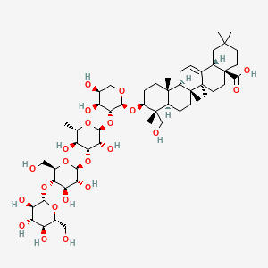 Chemical structure of Macranthoside B