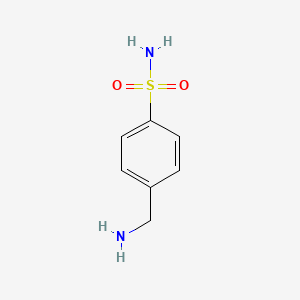 Chemical structure of Mafenide