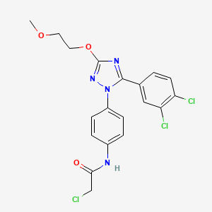 Chemical structure of MALT1 inhibitor MI-2