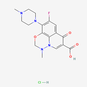 Chemical structure of Marbofloxacin hydrochloride