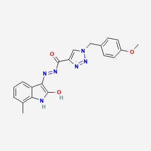 Chemical structure of MARK4 inhibitor 1