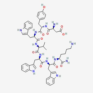 Chemical structure of Men 10376 TFA