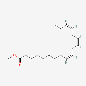 Chemical structure of Methyl linolenate